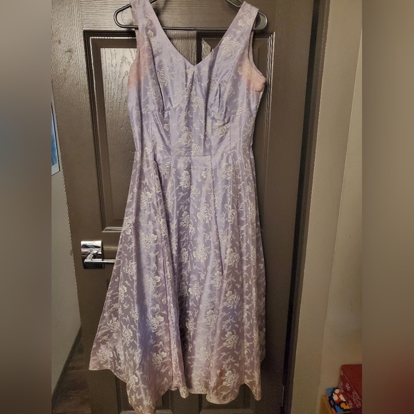 VINTAGE Authentic 1946 dress with bolero size 12 - Picture 3 of 8